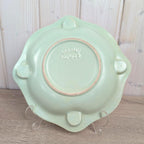 Jasba Germany Advent Candle Holder, Celadon Mint Green Ceramic, Model 1924/25, Pre-1949, Rare Early Version, Advent Wreath Bowl
