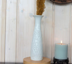 KPM - White Bisquit Vase -  Bavaria