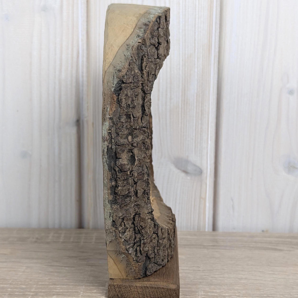 Hand Carved Forest Diorama, Black Forest Wood Scene, Mid Century
