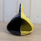 Rare Ceramic Fish Roaster, Novelty Fish Baker, Southern European Pottery, Mid Century Kitchen Decor, 1960s 1970s