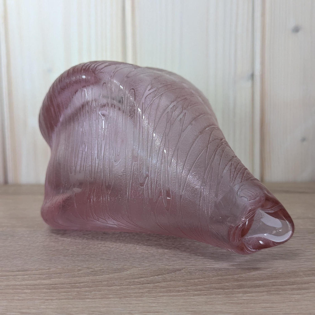Alexandrit Glass Vase, Lavender Czech Bohemian Mid-Century Modern, 1960s Miroslav Klinger Design