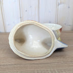 Michel Cougant French Faience Rooster Tureen Handmade, France 1970s