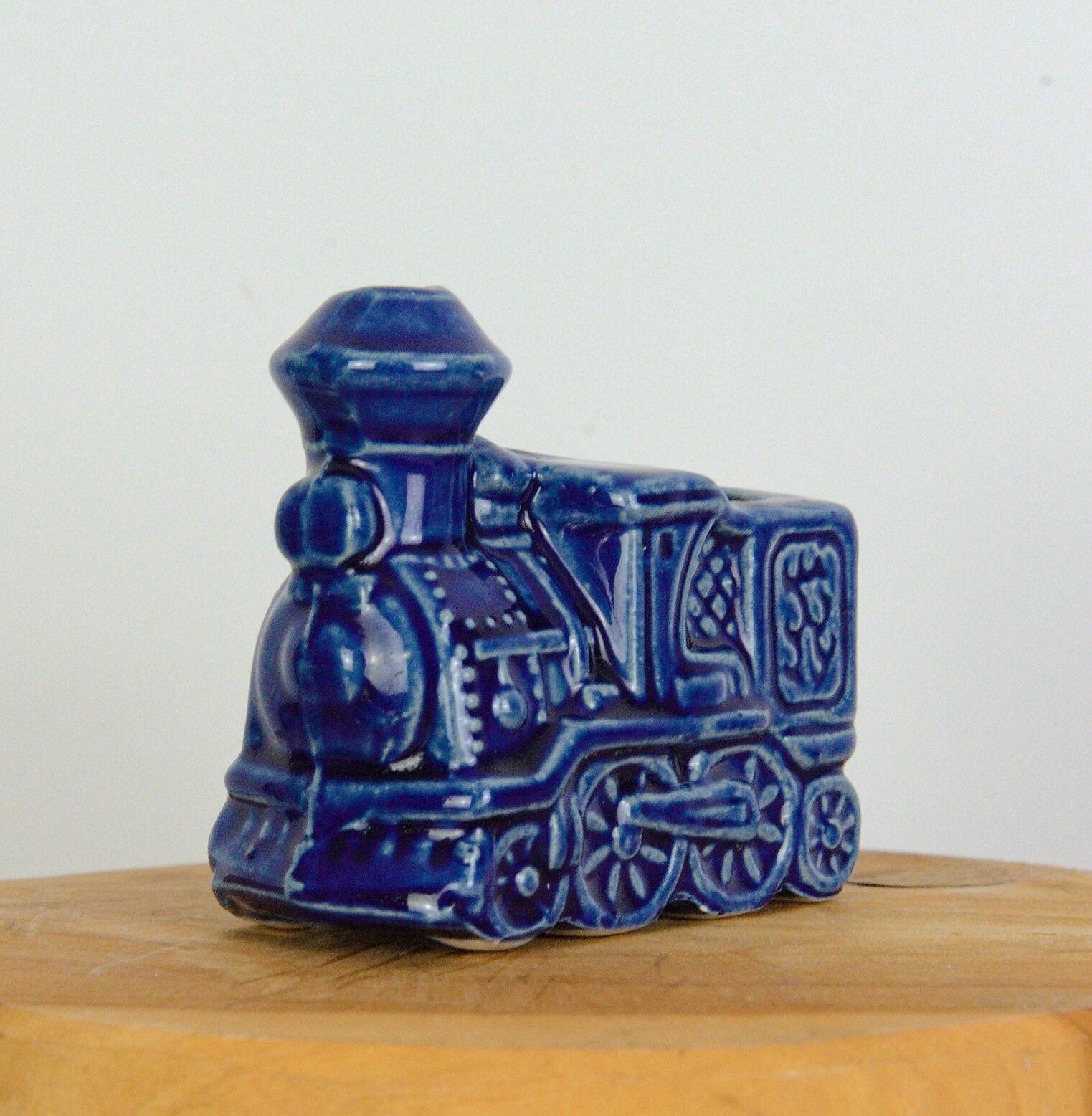 Vintage Ceramic Toothpick Holders: Train, Car, Horse-Drawn Carriages