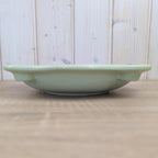 Jasba Germany Advent Candle Holder, Celadon Mint Green Ceramic, Model 1924/25, Pre-1949, Rare Early Version, Advent Wreath Bowl