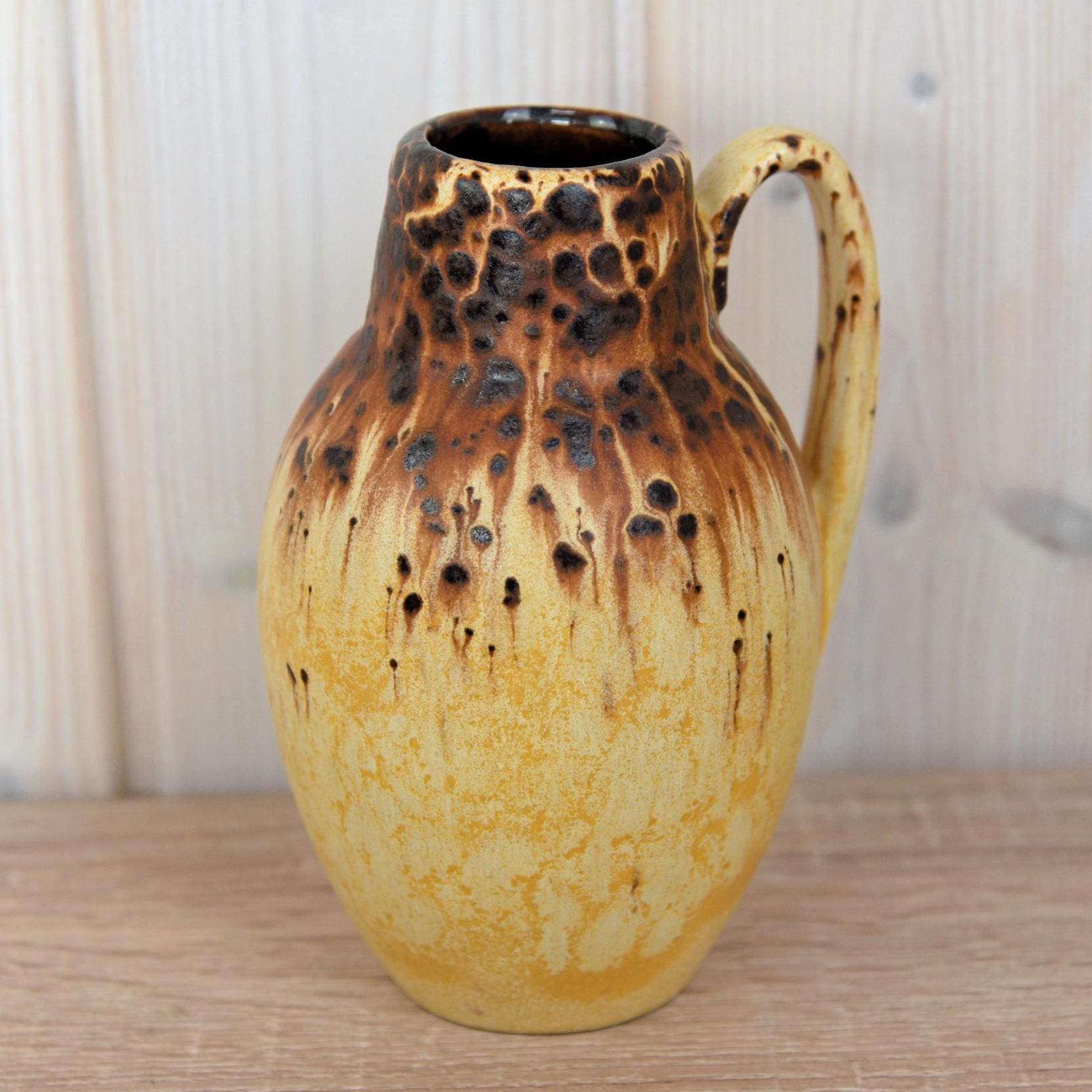 Scheurich West Germany Vase 414-16 Mid Century Ceramic Vintage Decor