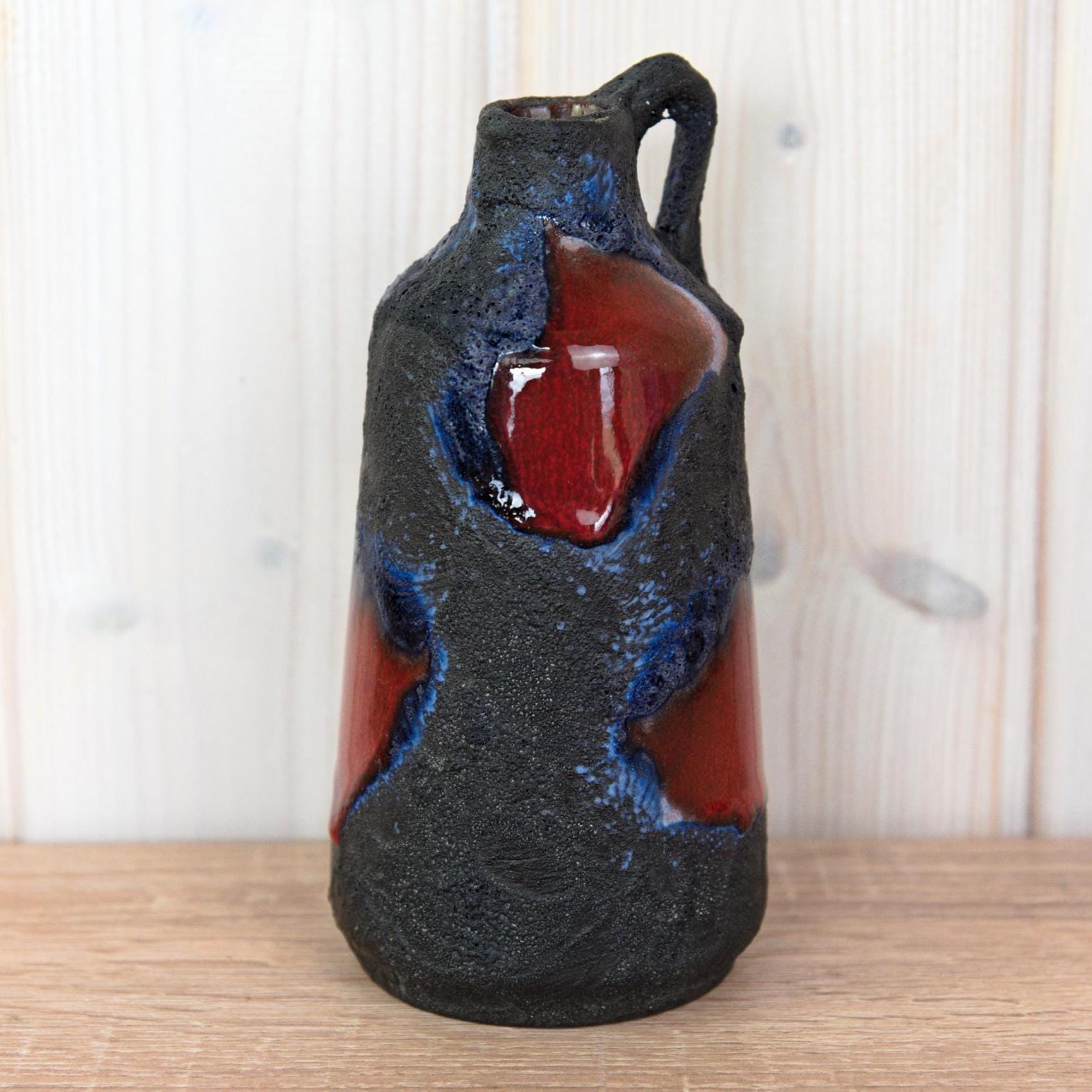 Marei West Germany Vase 106-16 Fat Lava Ceramic Mid Century Modern Vintage Decor