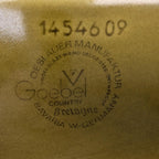 Goebel Country Bretagne Butter Dish, Covered Butter Dish, West Germany, Bavaria, Oeslauer Manufaktur, Olive Brown Stoneware, 1970s