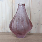 Alexandrit Glass Vase, Lavender Czech Bohemian Mid-Century Modern, 1960s Miroslav Klinger Design