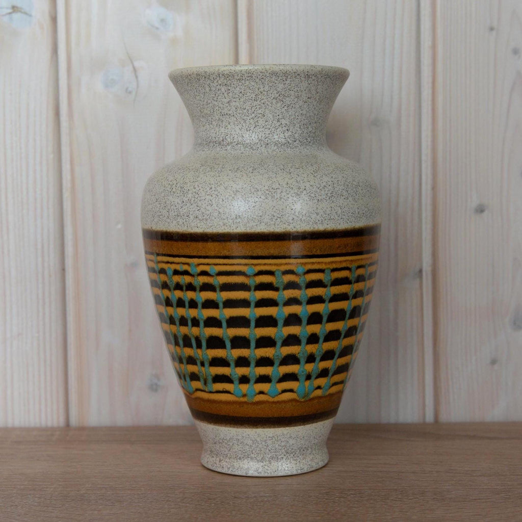 Vintage Dümler & Breiden Vase 150-20, West German Pottery, 1970s Mid-Century Ceramic, Retro Collectible