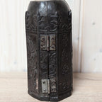 Handcarved Folding Travel Shrine: Chinese Buddha Altar, 20th Century Devotional Art