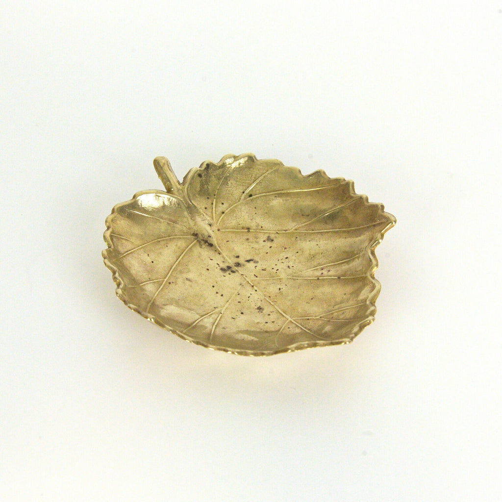 Brass Leaf - Ring dish - Vintage