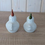 Vintage Salt & Pepper Shakes- "Pit and Put" - Chicken and Rooster - Wagner and Apel - Germany - 1950