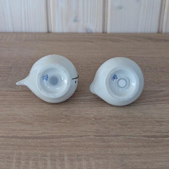 Vintage Salt & Pepper Shakes- "Pit and Put" - Chicken and Rooster - Wagner and Apel - Germany - 1950