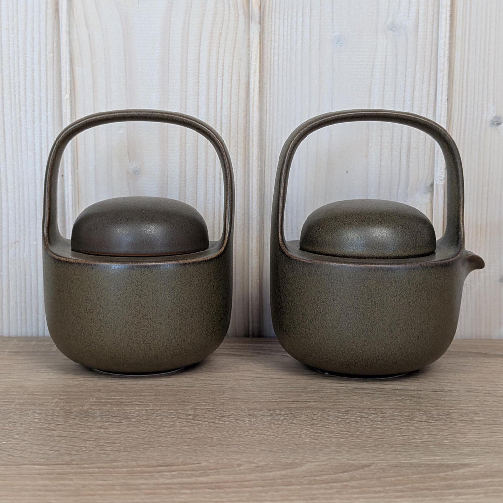 Rosenthal Kaari Sugar Bowl & Cream Pitcher Set, Germany, 1979–1980 Studio Line by Tapio Wirkkala, 100 Years Anniversary
