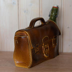 Vintage Gerz Ceramic Beer Jug, Bag Shape, West Germany Barware