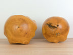 Set of Wooden Mushrooms - Vintage