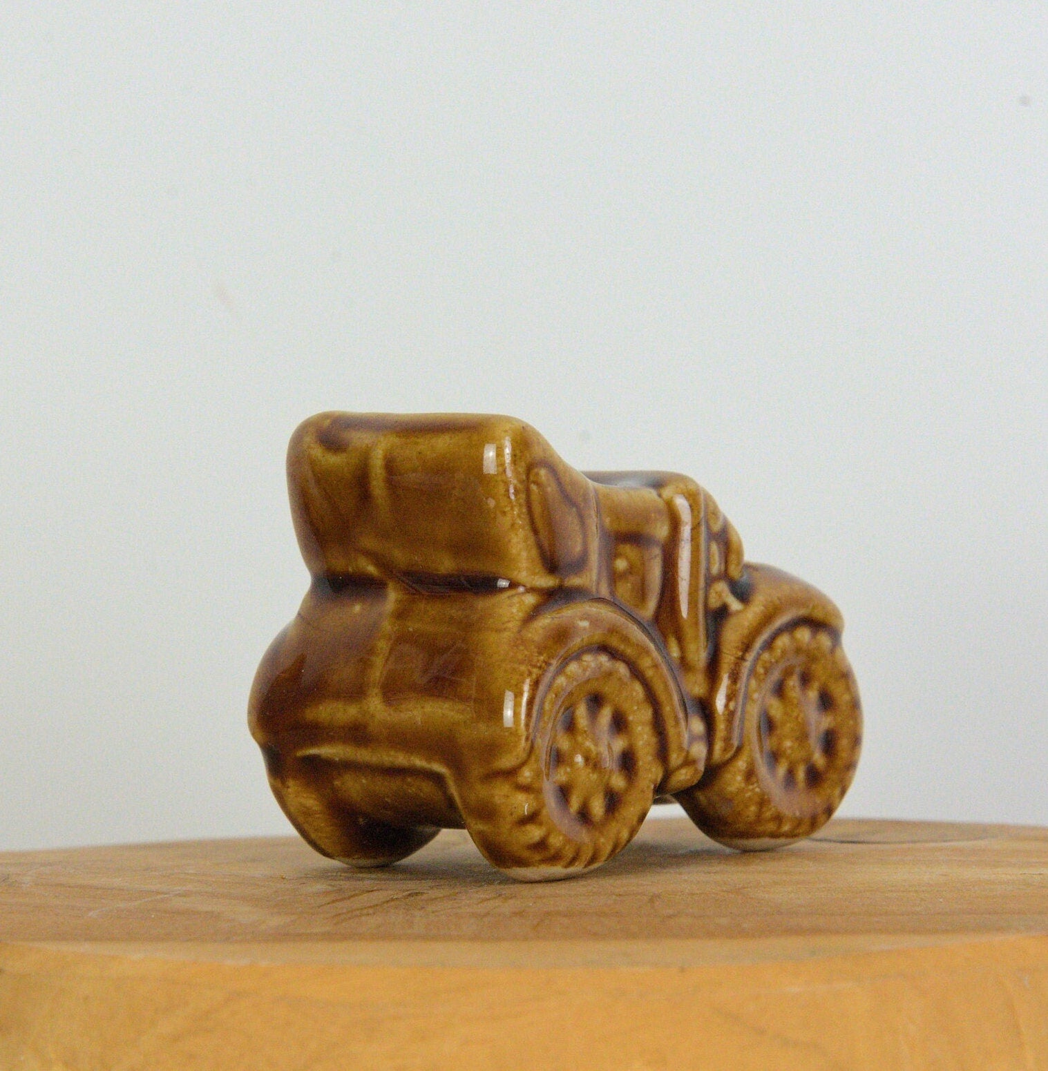 Vintage Ceramic Toothpick Holders: Train, Car, Horse-Drawn Carriages