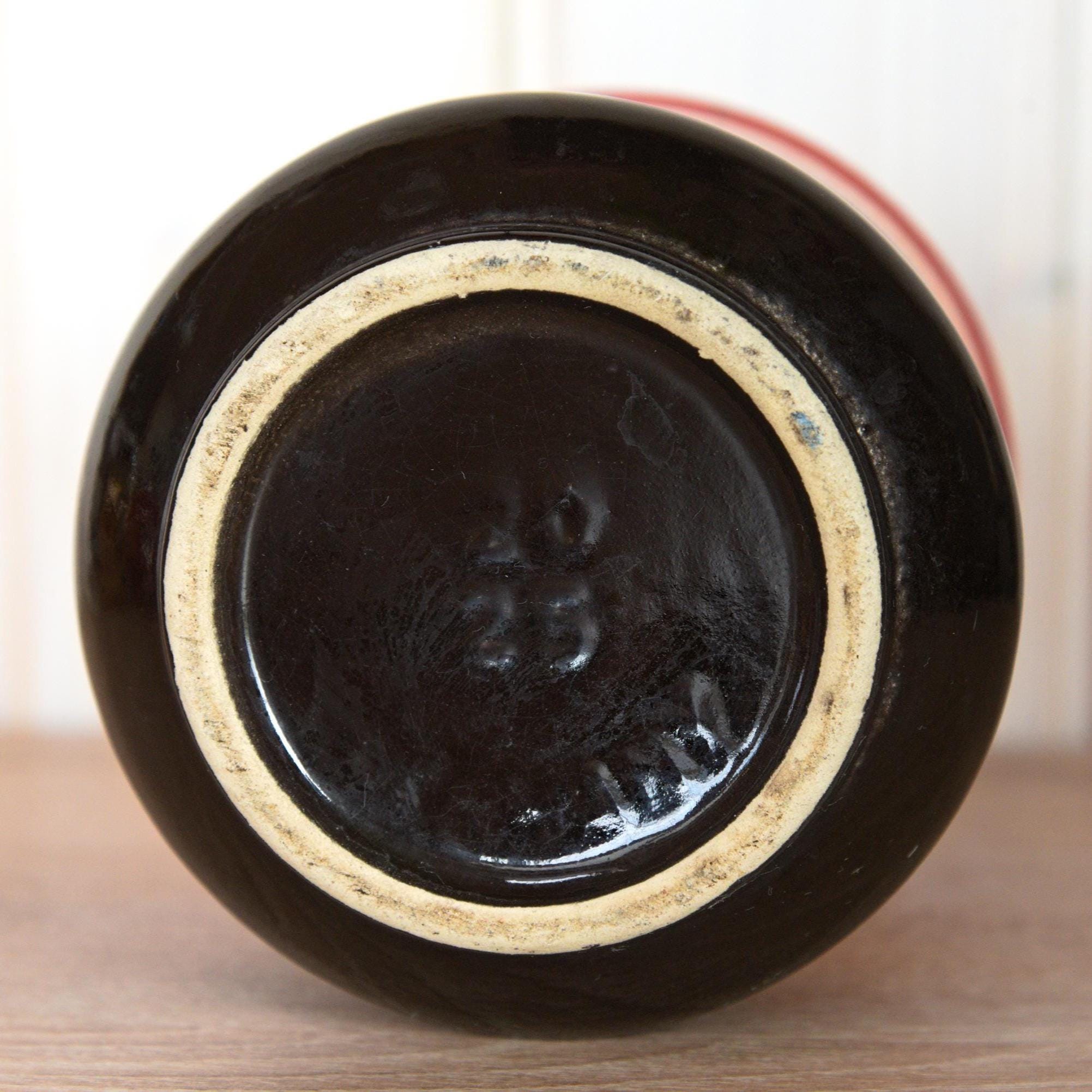 Vintage Dümler & Breiden Vase, West German Fat Lava Pottery, 1970s Retro Decor