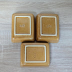 Schädler Ceramic Snack Bowls Set, Mid Century German Pottery