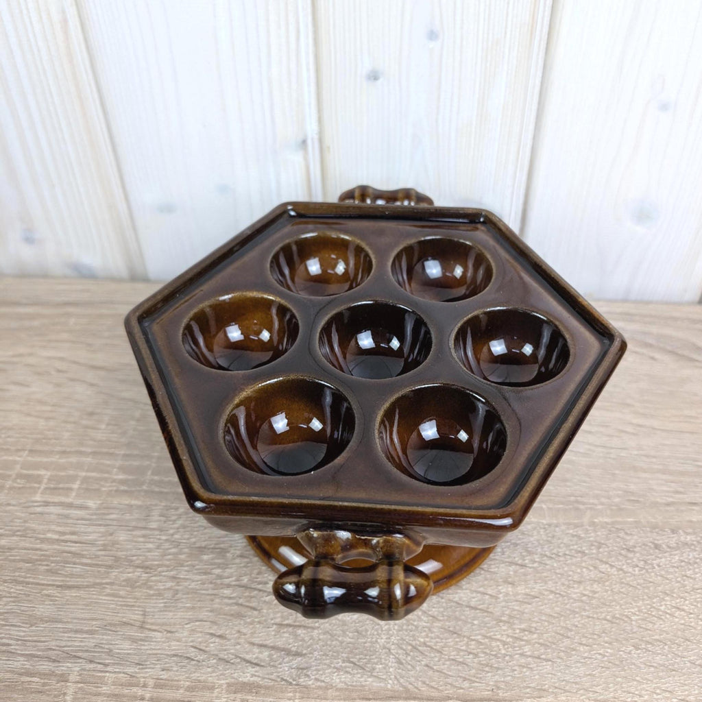 Vintage highlight, Pan Keramik egg warmer, Germany ceramic, 1970s