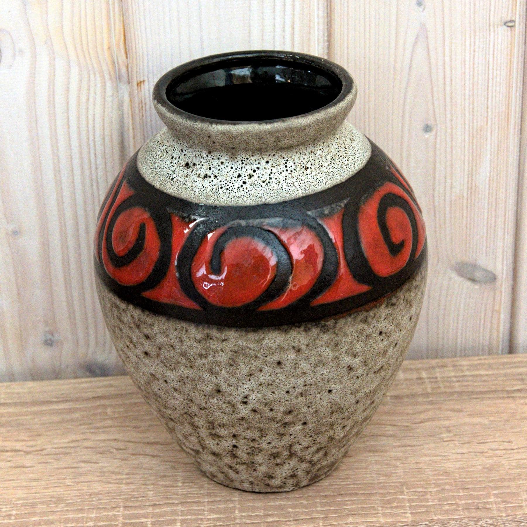 Scheurich West Germany Vase 236-21 Mid Century Ceramic Vintage Decor