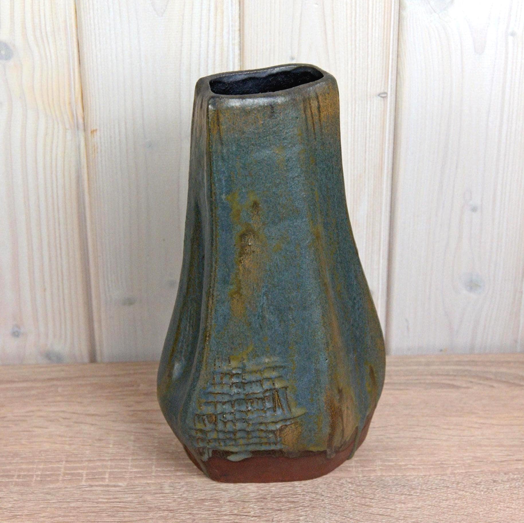 Schäffenacker West Germany Vase V-552 Tall Ceramic Mid Century Vintage Decor