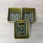 Schädler Ceramic Snack Bowls Set, Mid Century German Pottery