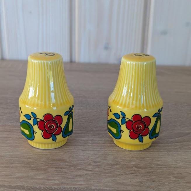 Mid Century Salt and Pepper Shakers - West Germany - W. Geubel - 1960 - Vintage