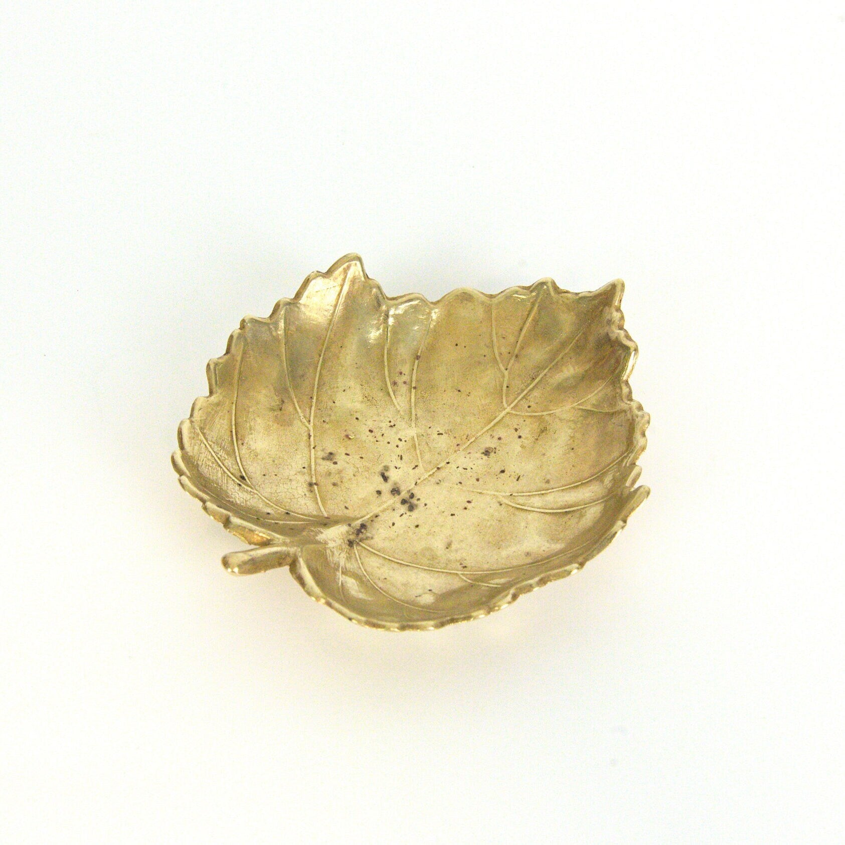 Brass Leaf - Ring dish - Vintage