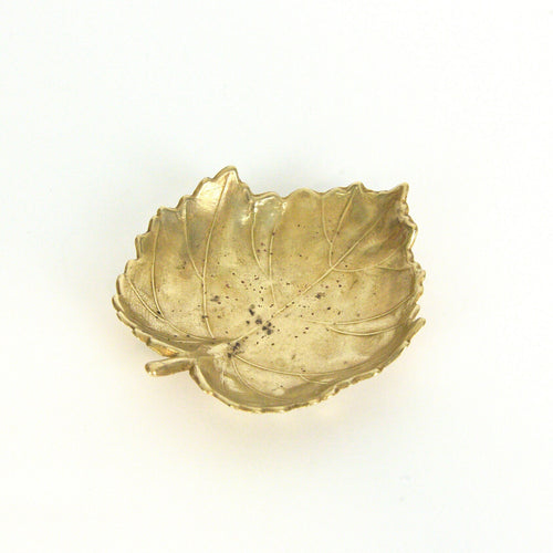 Brass Leaf - Ring dish - Vintage