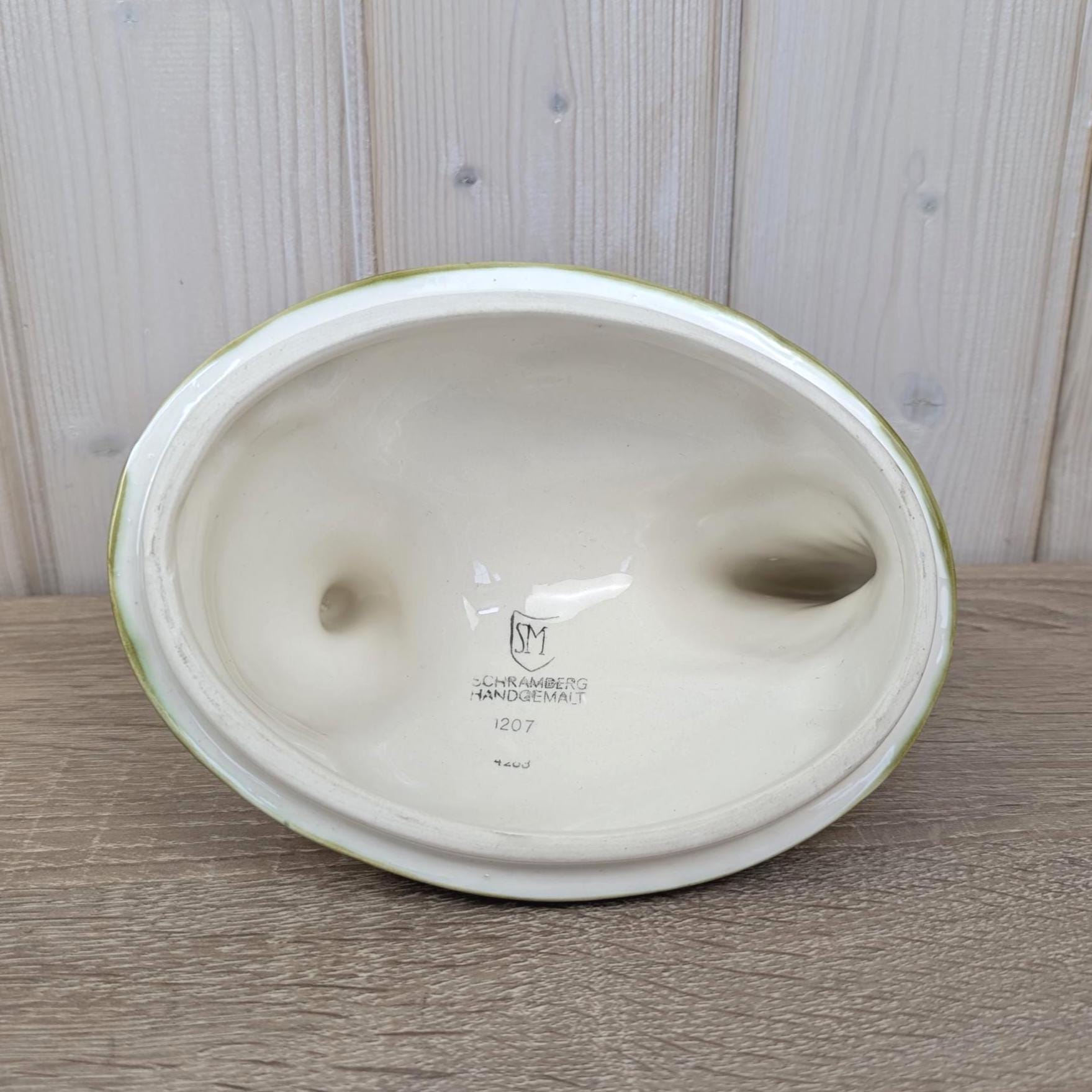Schramberg Ceramic Hen Tureen, Model 4774, Germany, 1970s