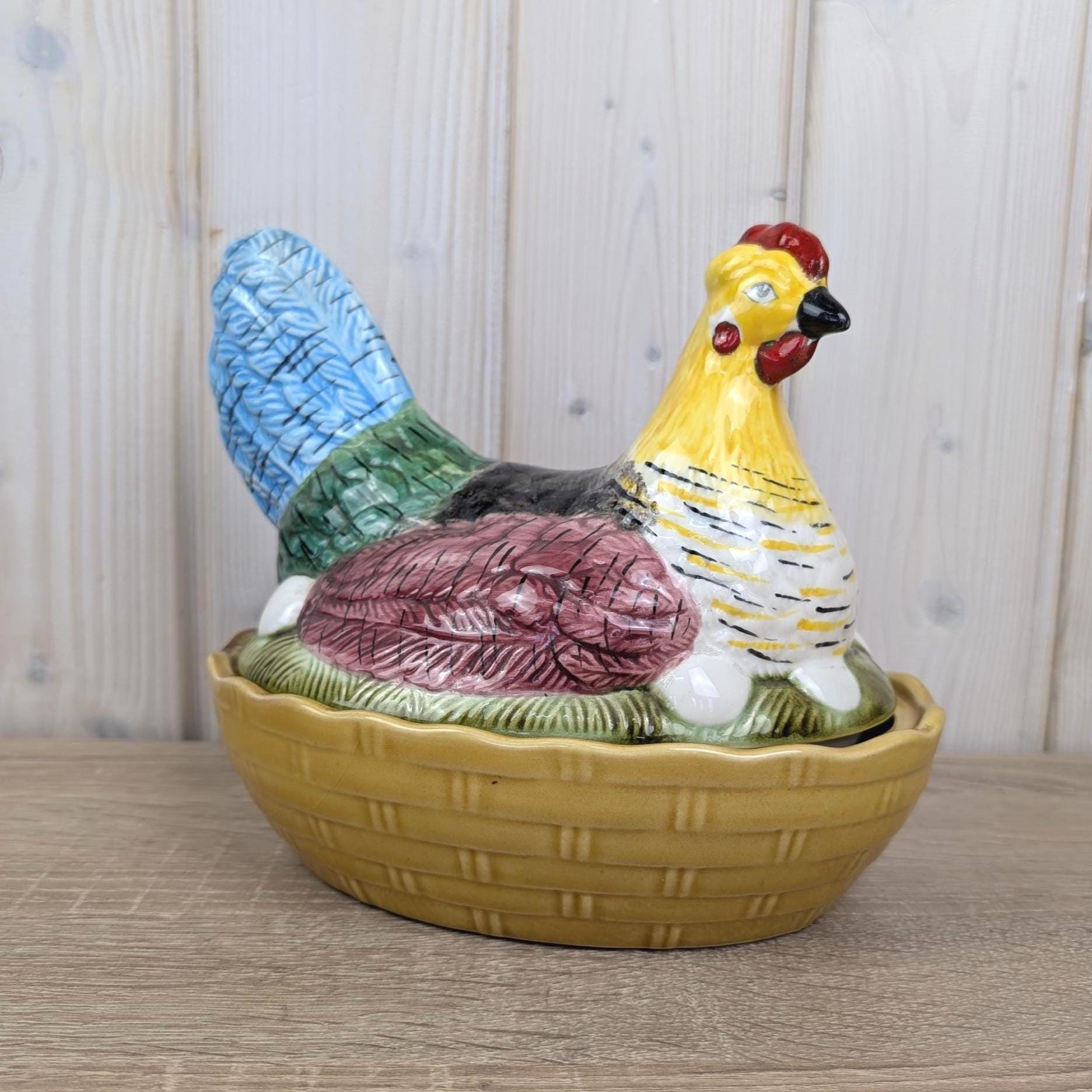 Schramberg Ceramic Hen Tureen, Model 4774, Germany, 1970s