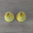 Mid Century Salt and Pepper Shakers - West Germany - W. Geubel - 1960 - Vintage