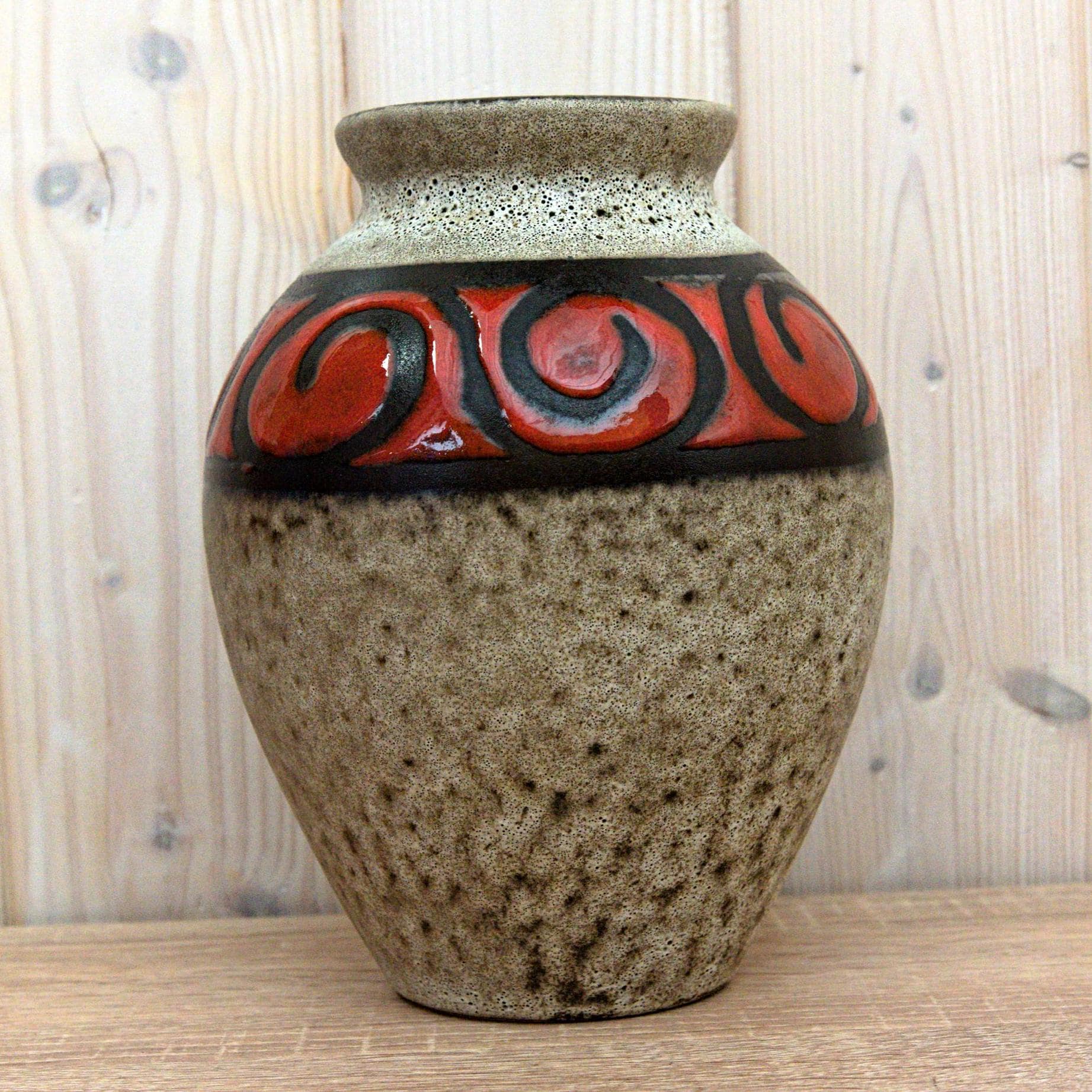 Scheurich West Germany Vase 236-21 Mid Century Ceramic Vintage Decor