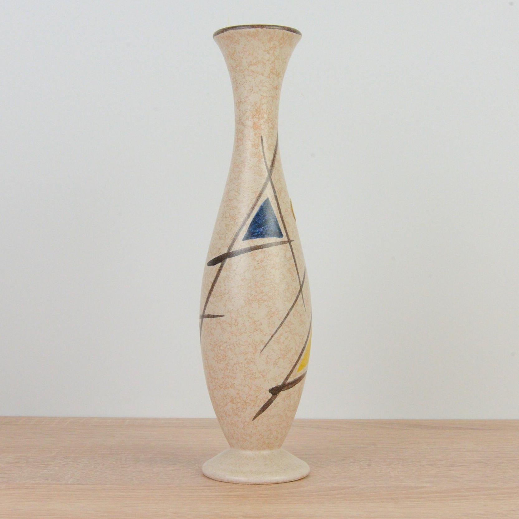 Vase - Übeläcker 375/24 - Ü-Keramik - '50