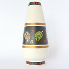 1960s Dumler & Breiden Floral Design Vase 135-30 Vintage West Germany