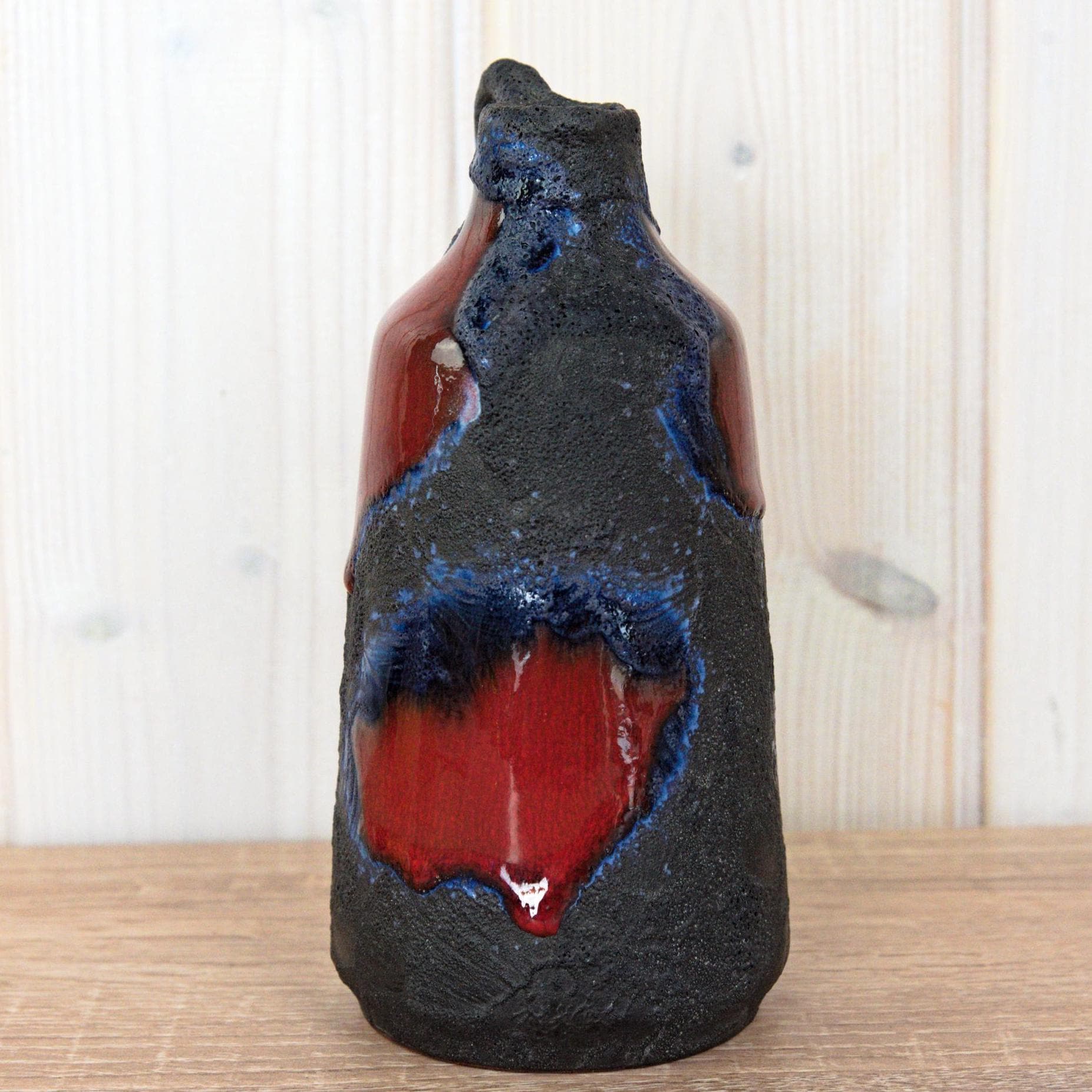Marei West Germany Vase 106-16 Fat Lava Ceramic Mid Century Modern Vintage Decor