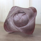 Alexandrit Glass Vase, Lavender Czech Bohemian Mid-Century Modern, 1960s Miroslav Klinger Design