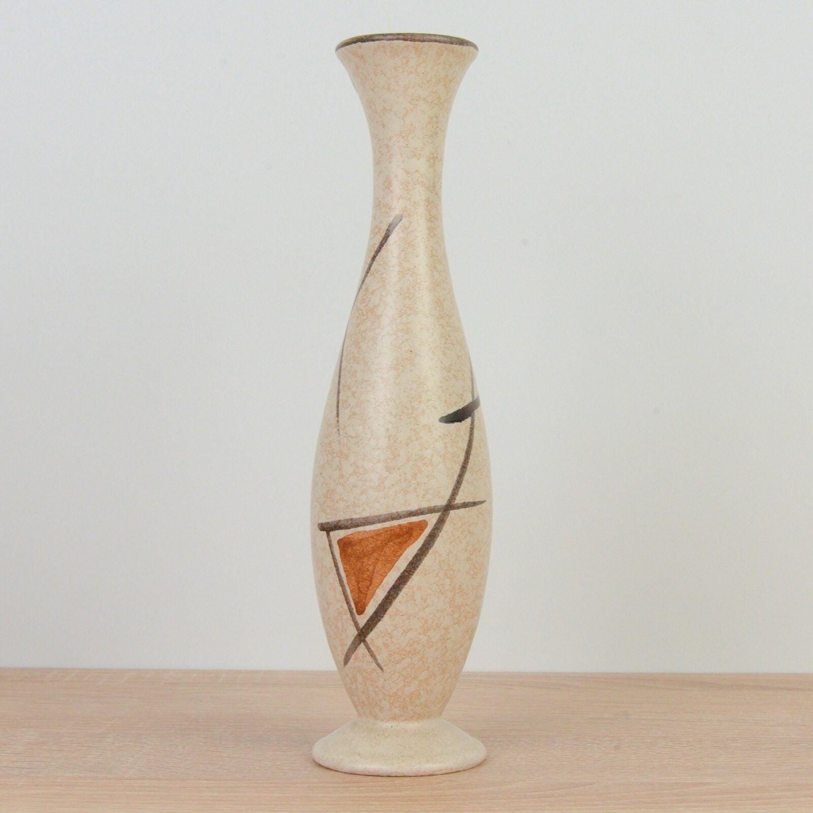Vase - Übeläcker 375/24 - Ü-Keramik - '50