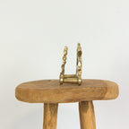 Brass - Equestrian - Napkin holder -  Letter holder - Vintage