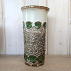 Strehla DDR Vase Green Lava Glaze Fat Lava, 1960s, Choose Your Variant