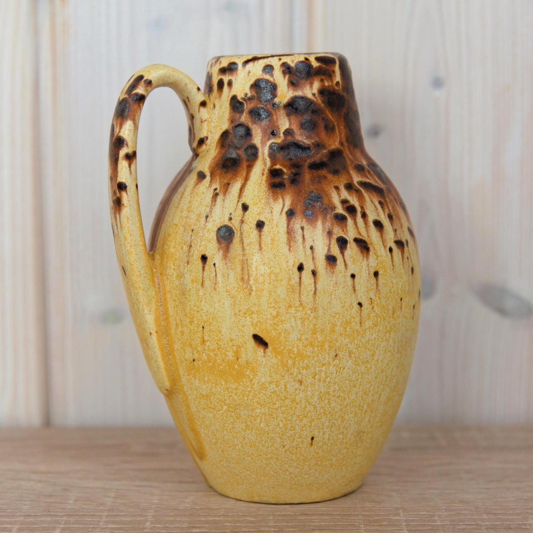 Scheurich West Germany Vase 414-16 Mid Century Ceramic Vintage Decor