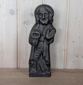 1920s St Peter With Key Statue Heavy Iron Vintage Religious Antique