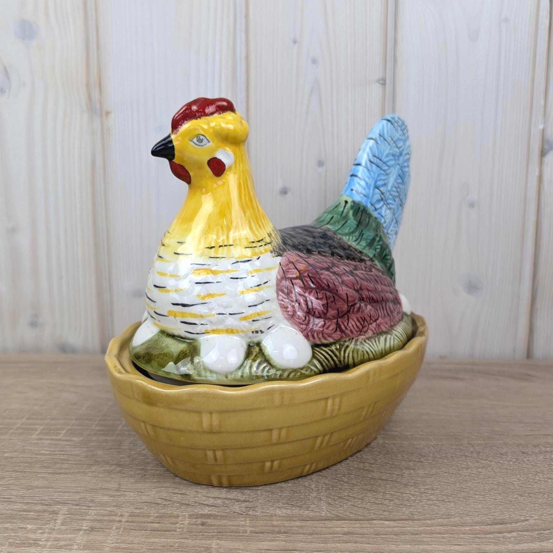 Schramberg Ceramic Hen Tureen, Model 4774, Germany, 1970s