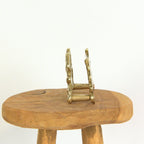 Brass - Equestrian - Napkin holder -  Letter holder - Vintage