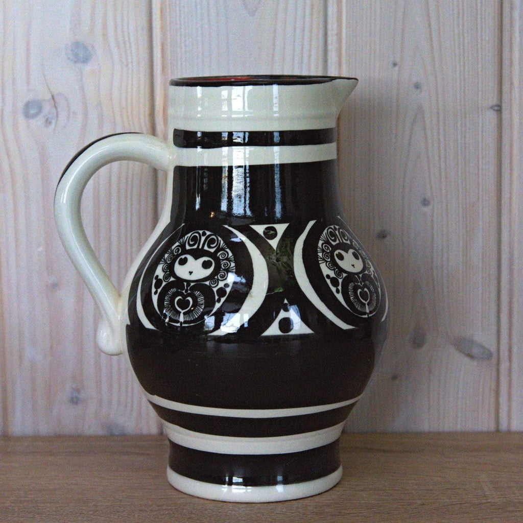 Mon Amour Schramberg Pitcher with Six Cups Germany Vintage