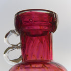 Pfauenauge highlight, Erich Eisch art glass vase, Germany, 1970s vintage
