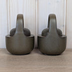 Rosenthal Kaari Sugar Bowl & Cream Pitcher Set, Germany, 1979–1980 Studio Line by Tapio Wirkkala, 100 Years Anniversary