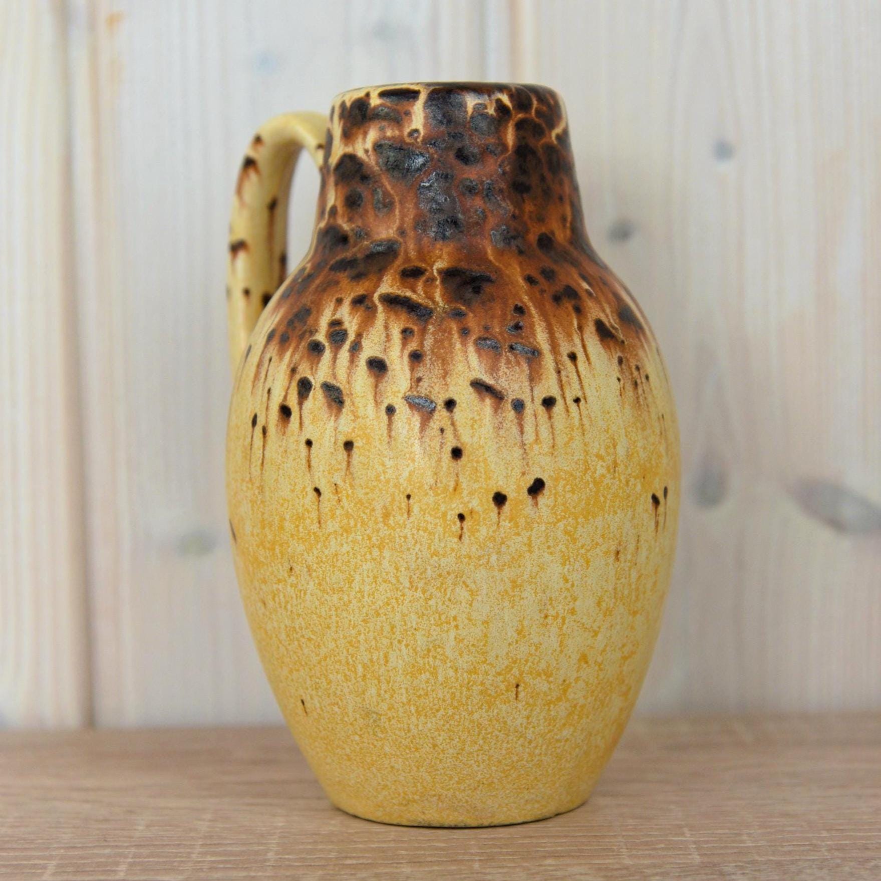 Scheurich West Germany Vase 414-16 Mid Century Ceramic Vintage Decor