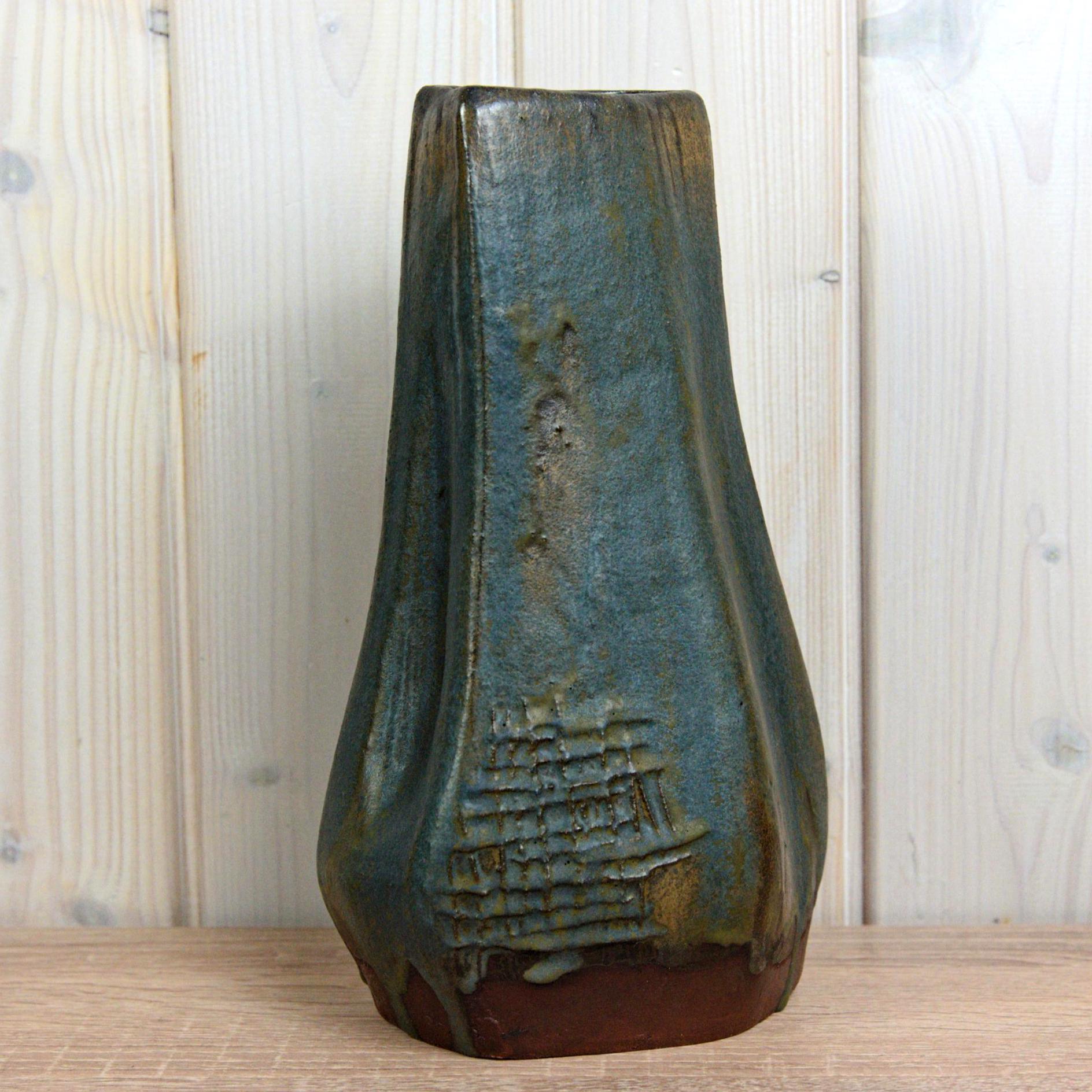 Schäffenacker West Germany Vase V-552 Tall Ceramic Mid Century Vintage Decor